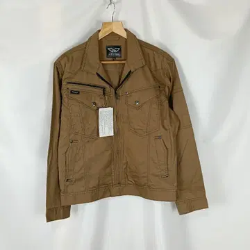 새상품 워크맨 GIN WASHI 작업옷 카멜 L 2 B3865