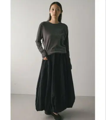 STYLEMIXER 메쉬 벨로아 롱T