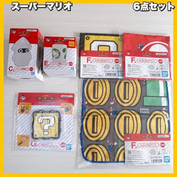제일복권 슈퍼 마리오 오치데 어드벤처 라이프 6세트