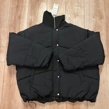 새상품 택 포함 3L 사이즈 블랙 다운 블루종