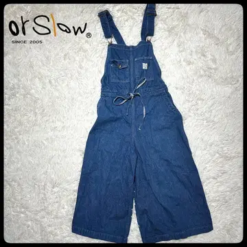 [ orslw/오어슬로우 ] 살로펫 데님 올인원