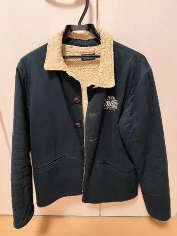 Subciety 보아 자켓 다크 그린 M 사이즈