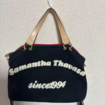 Samantha Thavasa 블랙 토트백