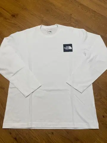 THE NORTH FACE 긴팔 티셔츠 XL 화이트