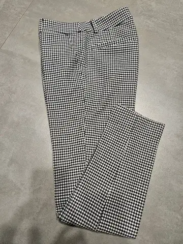 스픽 앤 스팬 노블 깅엄 체크 팬츠 미사용