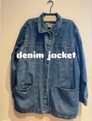 havana jack's cafe 데님 자켓 오버 사이즈