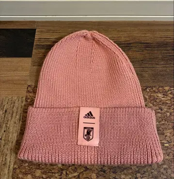 새상품 아디다스 adidas 니트 모자 더스티 핑크 여성용