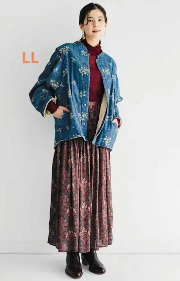 MEDE19F 2way 퀼팅 데님 자켓 펠리시모