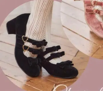 미나카타 유이 시마무라 펌프스 블랙 S 사이즈 시마무라