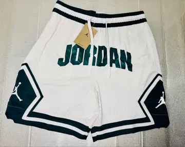 Jordan 메쉬 숏팬츠 화이트/그린