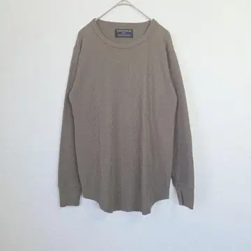 CONFIRM 와플 긴팔 티셔츠 L 사이즈 카키