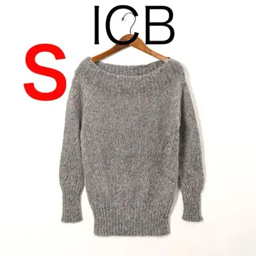 H3355-111 아이씨비 울 혼방 오프숄더 긴팔 니트 스웨터