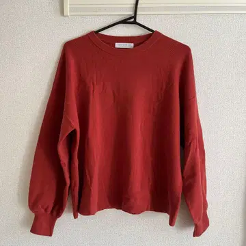 A DAY IN THE LIFE 긴팔 스웨터 니트 오렌지