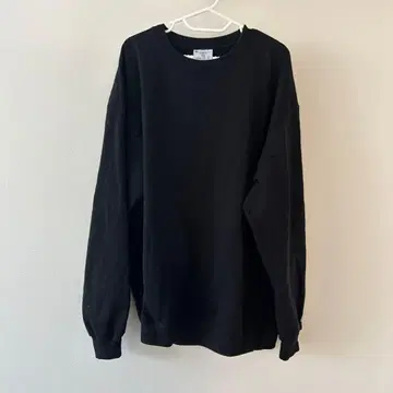 Champion 블랙 맨투맨 2XL