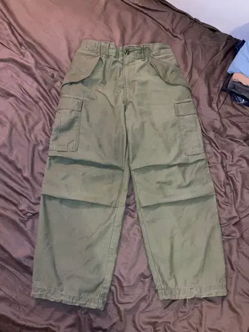 미군 실물 US ARMY M-65 카고 팬츠 Small Short