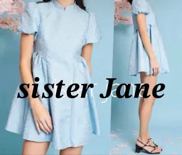 sister jane 자카드 미니 원피스
