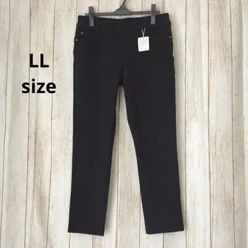 [ 미사용 ] JEANS 조 스트레치 캐주얼 팬츠 블랙