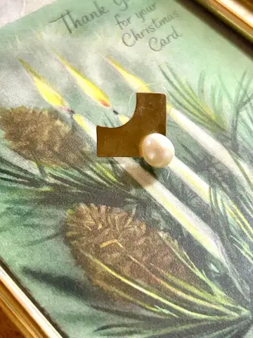 [ 미사용품 ] 핸드크라프트 작가님 편측 귀걸이