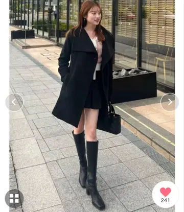 rienda 스퀘어토 롱부츠