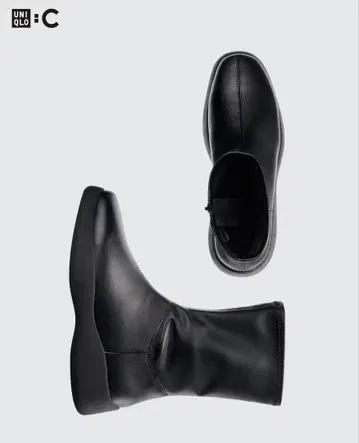 UNIQLO 스트레치 숏부츠 블랙