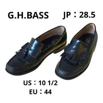 [GH BASS] 새상품급 태슬 로퍼 블랙 28.5