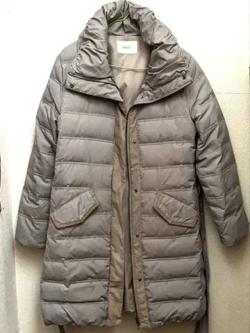 MAKELET 롱 다운 코트 벨트 포함 M 사이즈 컬러 그레이