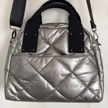 헤이니 실버 퀼팅 2way 백