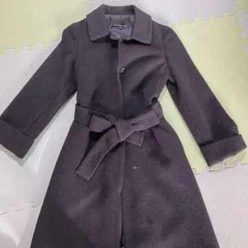 M-premier 다크 그레이 롱 코트 32