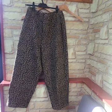 레오파드 팬츠
