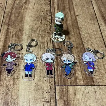 헤타리아 아크릴 키링 미니 피규어