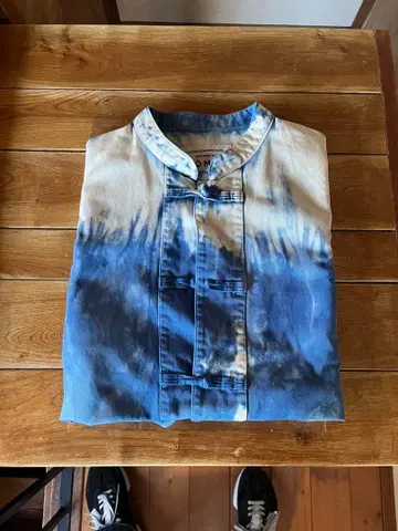 NOMA.t.d. 데님 타이 다이드 차이나 블루종