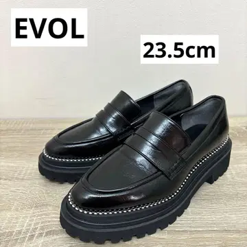 이볼 여성용 로퍼 통굽 블랙 23.5cm 새상품급