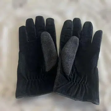블랙과 다크 그레이 장갑