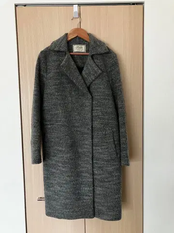 ACUTA 그레이 울 혼방 코트 새상품급 프리 사이즈