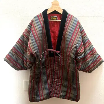 미야타 직물 한톤 스트라이프 도테라 여성용