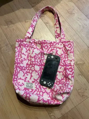 SZ 블록 프린트 토트백 SZ 론 헤르만