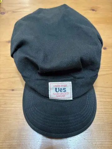 UES 워크캡 블랙 L 사이즈