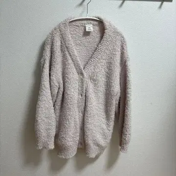 gelato pique 버튼 가디건 라이트 핑크