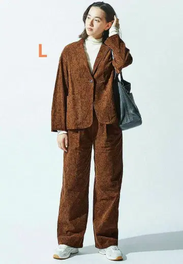 THREE FIFTY STANDARD 페이즐리 무늬 자켓 펠리시모