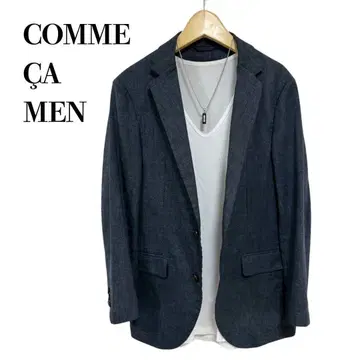 COMME CA MEN 테일러드 자켓 얇은 소재 라이트 아우터