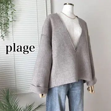 [ 2023AW ] plage [ R'IAM ] 실루엣 블라우스 풀오버