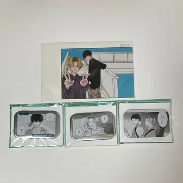 기븐 기븐전 엽서 최애 커플 배지 현순 히이라기