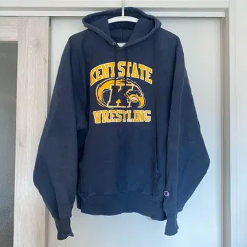 Champion 챔피언 프리미엄 리버스 웨이브 후드티 M