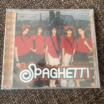 르세라핌 스파게티 CD 미국 한정판 US 미개봉 새상품