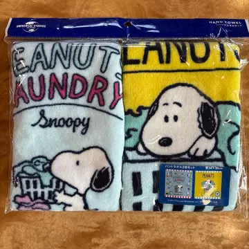 USJ 유니버셜 PEANUTS 스누피 핸드 타월 2개 세트