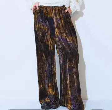 타이다이 벨로아 이지 팬츠 지나시스 미사용 새상품 이번 시즌 신상