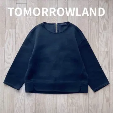 골드 백 지퍼 풀오버 오피스 캐주얼 투모로우랜드