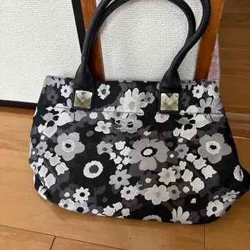 꽃무늬 토트백 중형