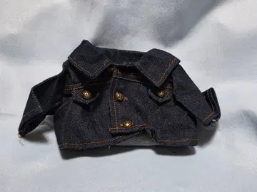 봉제 인형용 다크 데님 자켓