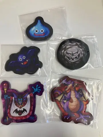 드래곤 퀘스트 캐릭터 마그네틱 5개 세트